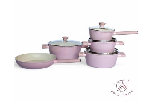Nouveau Set de Casserole 11 pieces, Huis en Inrichting, Keuken | Potten en Pannen, Nieuw, Pannenset, Aluminium, Inductieplaat