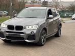 BMW X3 20D S Drive Aut8 2016 – Grijs met M-pakket!, Auto's, Automaat, Achterwielaandrijving, Leder, Diesel