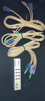 Commutateur kvm Digitus DC IC 814I-MC avec câbles et aliment, Utilisé, Enlèvement ou Envoi