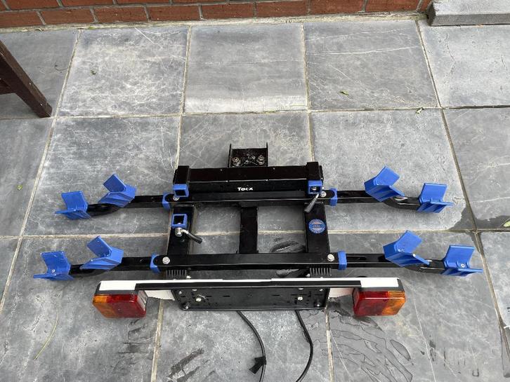 fietsendrager tacx, Auto diversen, Fietsendragers, Gebruikt, Trekhaakdrager, 2 fietsen, Ophalen
