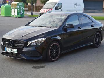 Mercedes-Benz CLA-Klasse 180 AMG Line+Pano open dak+GPS als  beschikbaar voor biedingen