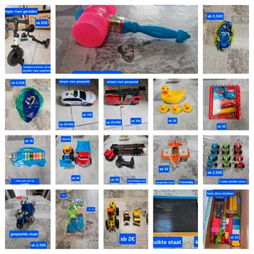 Baby en kinderspeelgoed, boekjes, puzzels en knuffels beschikbaar voor biedingen