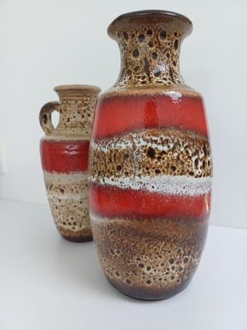 Vintage vaas Fat Lava - Heinz Siery - Carstens Tönnieshof beschikbaar voor biedingen