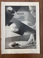 Reclame 1932 schoonheid producten Rigaud, Verzamelen, Ophalen of Verzenden, Gebruikt