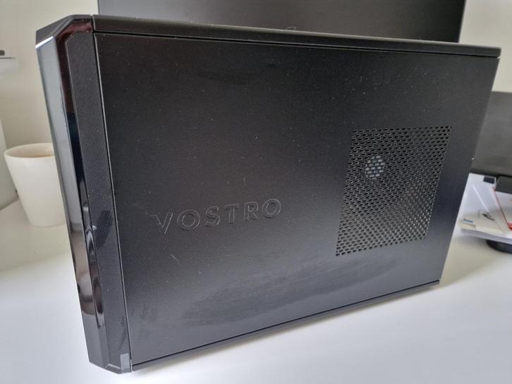 Dell Vostro 270S computer (met gratis speakers), Computers en Software, Desktop Pc's, Gebruikt, 2 tot 3 Ghz, HDD, 4 GB, Ophalen