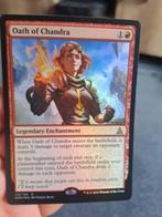 Oath of Chandra foil 2016 NM/MINT Engels, Ophalen, Zo goed als nieuw, Losse kaart, Foil