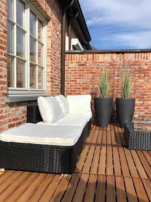 Loungeset Vida XL, Tuin en Terras, Tuinsets en Loungesets, Nieuw, Loungeset, 4 zitplaatsen, Bank, Bijzettafel, Ophalen