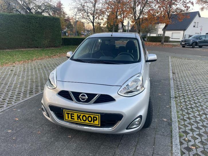 Nissan micra 1.2cc 1ste eigenaar 10/2015 slechts 56000km, Auto's, Nissan, Bedrijf, Micra, ABS, Airbags, Airconditioning, Alarm