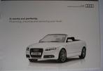 Audi range Financing 2010 Brochure Catalogue Prospekt, Envoi, Comme neuf, Audi