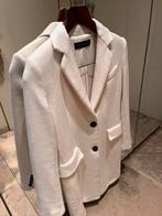 Le manteau parfait pour l’été : blanc en laine, Comme neuf, Blanc, Manteau