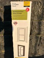 Aluminium vliegendeur, Ophalen, 80 tot 100 cm, Hordeur, Nieuw