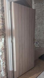 2 volle houten deuren, Porte intérieure, Enlèvement, Bois, 200 à 215 cm