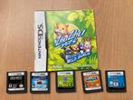 Tasje Nintendo met 6 DS games (los), Avontuur en Actie, Gebruikt, 1 speler, Ophalen of Verzenden