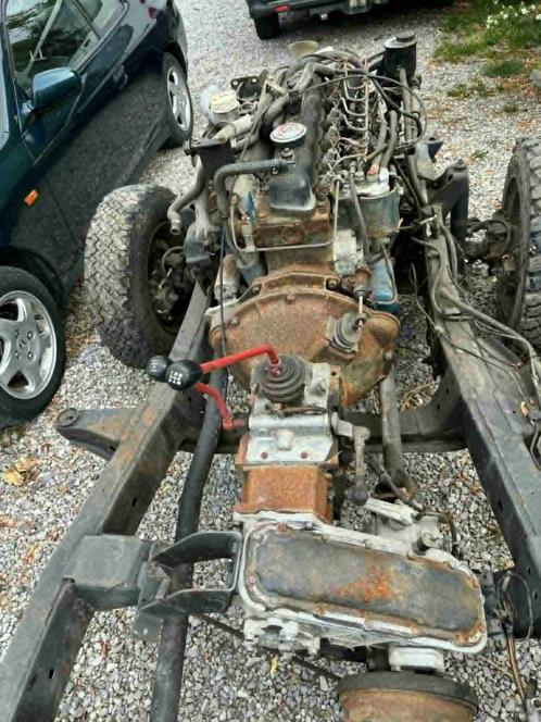 chassis nissan patrol 1984, Auto's, Nissan, Particulier, Patrol, Diesel, Handgeschakeld, Ophalen