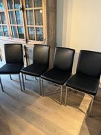 Stoelen, Huis en Inrichting, Stoelen, Ophalen, Zo goed als nieuw, Zwart, Vier