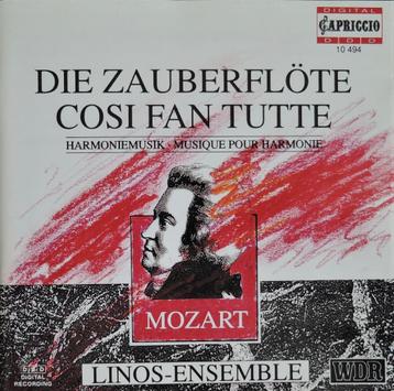 Transcripties van opera's van Mozart - Linos Ensemble - DDD