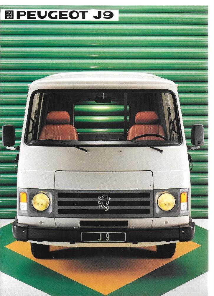 PEUGEOT J9, Livres, Autos | Brochures & Magazines, Comme neuf, Peugeot, Envoi