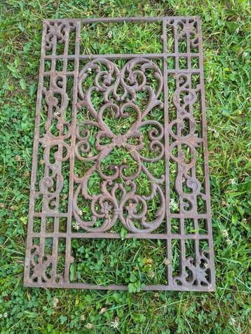 Gietijzeren deurmat - 40 cm x 80 cm beschikbaar voor biedingen