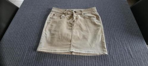 Beige jeansrokje maat S 36, Kinderen en Baby's, Kinderkleding | Maat 176, Zo goed als nieuw, Meisje, Jurk of Rok, Ophalen