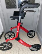 déambulateur 4 roues Trust Care Let's Go Out, en rouge, Enlèvement, Poids léger, Neuf