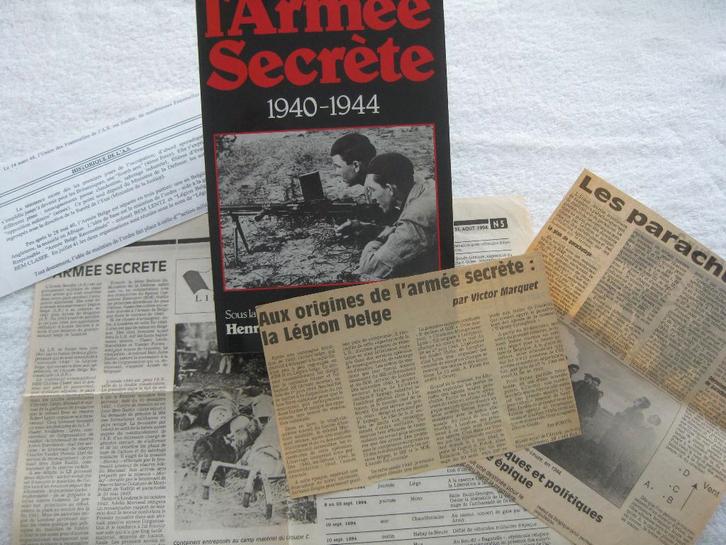 Oorlog 40-45 — verzet — UFAS - Henri Bernard ERM - 1986, Boeken, Oorlog en Militair, Gelezen, Algemeen, Ophalen of Verzenden