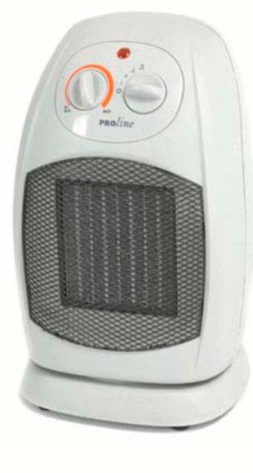 Keramische radiator Proline, 1500 W beschikbaar voor biedingen