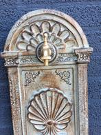 Tuin fontein, gietijzer, grijs-groen, Tuin en Terras, Ophalen of Verzenden, Gietijzer, Fontein