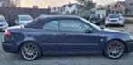 Saab Cabrio 9.3, Auto's, Cabriolet, Blauw, Leder, Handgeschakeld