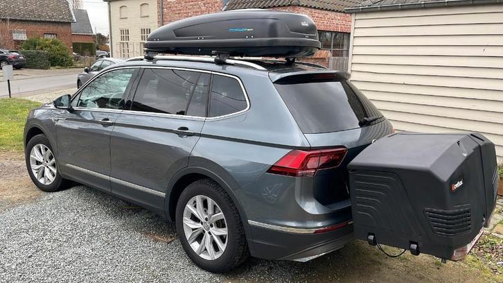 Trekhaakkoffer Mechelen te huur, Auto diversen, Dakkoffers, Zo goed als nieuw, Ophalen