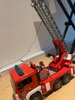 Brandweerauto brudel, Ophalen