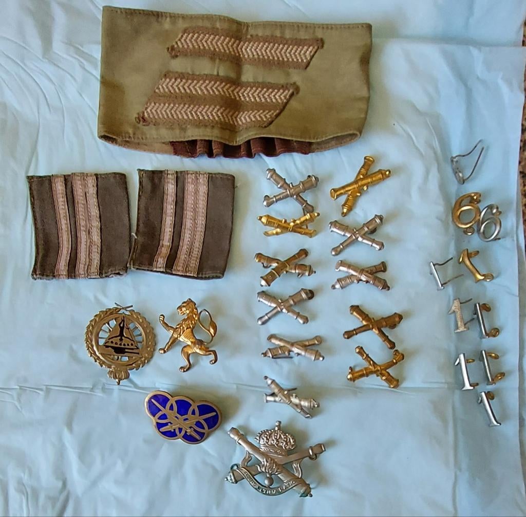 Insigne militaire, Enlèvement ou Envoi