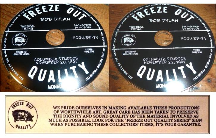 Bob Dylan - November 20+22, 1961 - complete studio reels -, Cd's en Dvd's, Cd's | Pop, 1960 tot 1980, Verzenden