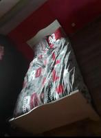 Chambre complète 1 personne en pin massif, Maison & Meubles, Enlèvement, Utilisé, Une personne, Pin massif