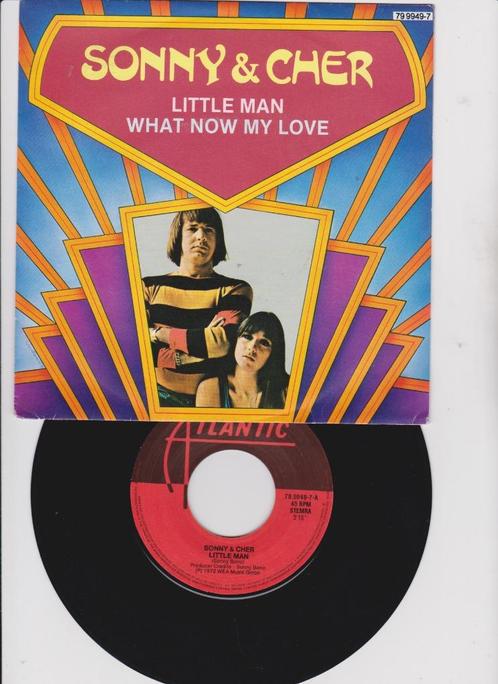 Sonny & Cher – Little Man / What Now My Love, Cd's en Dvd's, Vinyl Singles, Zo goed als nieuw, Single, Pop, 7 inch, Ophalen of Verzenden