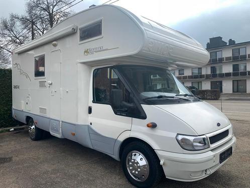 Ford Transit Rimor 1+5 personen, Caravans en Kamperen, Mobilhomes, Particulier, Half-integraal, tot en met 6, Ford, Diesel, 5 tot 6 meter