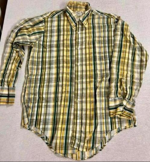Country Gent blouse overhemd vintage maat-L streep gestreept, Kleding | Heren, Overhemden, Halswijdte 41/42 (L), Ophalen of Verzenden