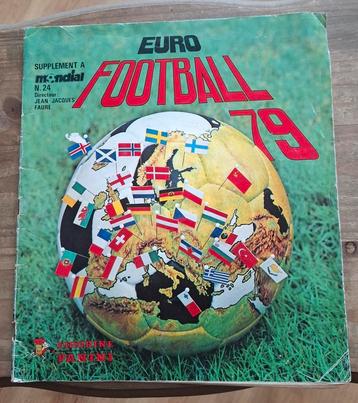 Panini volledig album Euro football 79 jaar 1979 beschikbaar voor biedingen