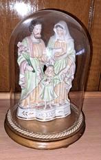 Beeld Heilig Beeld Heilige familie onder glazen stolp, Antiek en Kunst, Ophalen