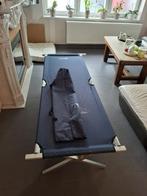 2 Reisbedden blauw Nordic, Caravans en Kamperen, Kampeermeubelen, Ophalen, Gebruikt, Overige