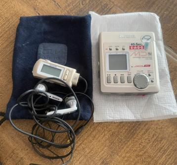 Aiwa walkman minidisc MD AM-F80 gold, Enlèvement ou Envoi, Lecteur MiniDisc