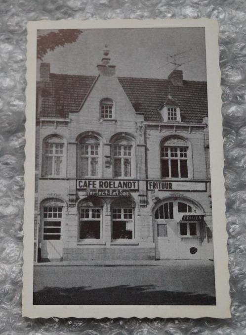Diksmuide - Café Frituur Roelandt, Verzamelen, Postkaarten | België, West-Vlaanderen, 1940 tot 1960, Ophalen of Verzenden