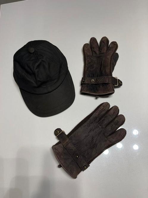 Formen lederen herenpet bijpassende handschoenen, Kleding | Heren, Mutsen, Sjaals en Handschoenen, Zo goed als nieuw, Handschoenen