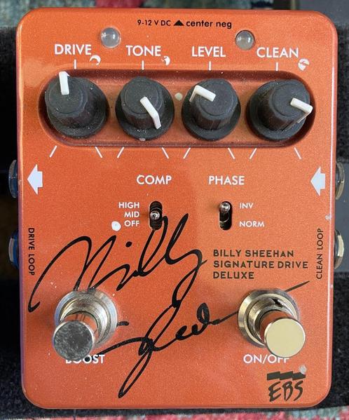 EBS Billy Sheehan Signature Drive (Model II), Musique & Instruments, Effets, Utilisé, Distortion, Overdrive ou Fuzz
