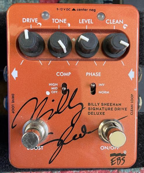 EBS Billy Sheehan Signature Drive (Model II), Muziek en Instrumenten, Effecten, Gebruikt, Distortion, Overdrive of Fuzz