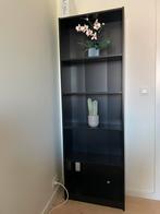 Zwart Boekenkast ikea te koop, Huis en Inrichting, Kasten | Boekenkasten, Ophalen, Gebruikt, Met plank(en)