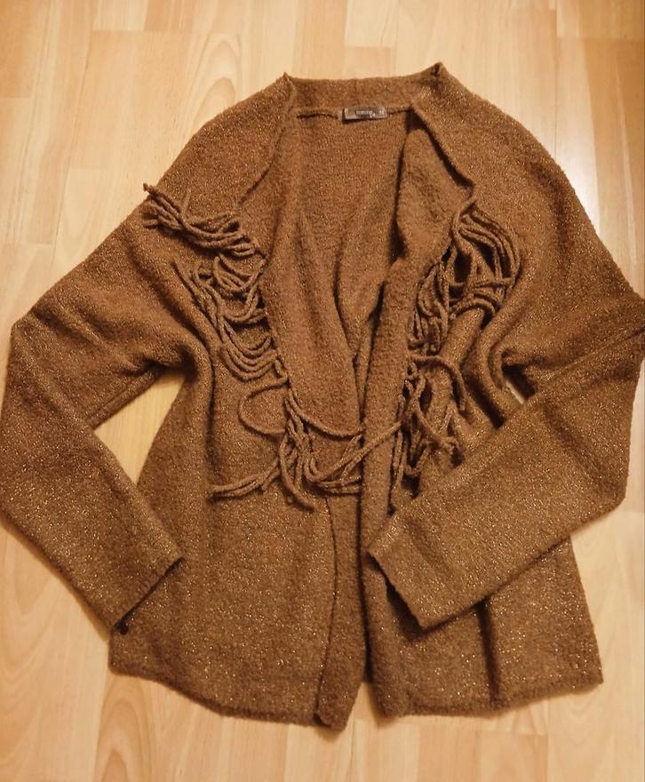 Warm vest - nieuw, Kleding | Dames, Truien en Vesten, Nieuw, Maat 38/40 (M), Bruin, Verzenden