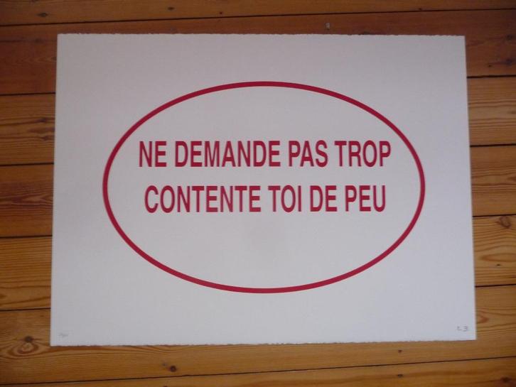 LOUISE BOURGEOIS - MOOIE LITHO, ORIGINEEL GESIGNEERD, Antiek en Kunst, Kunst | Litho's en Zeefdrukken, Ophalen of Verzenden