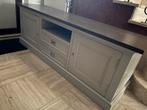 Tv kast (grijs), Huis en Inrichting, Ophalen, 150 tot 200 cm, Zo goed als nieuw, Minder dan 100 cm