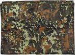 MFH Multifunctioneel zeildoek Tarp 300 cm x 300 cm Flecktarn, Verzamelen, Ophalen of Verzenden, Landmacht, Overige typen