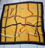 Prachtige vierkante zijden sjaal 87x87cm, Gigue., Gigue, Ophalen of Verzenden, Zo goed als nieuw, Sjaal